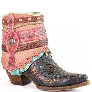 Corral Black Coral Flipped Shaft Boot
